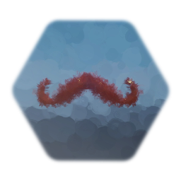 Mustache red