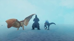 Godzilla Destruction of the monsters 2 menu