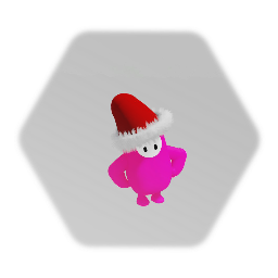 Fall Guy Hat Santa