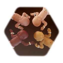 Hospital - Sleeping Newborns