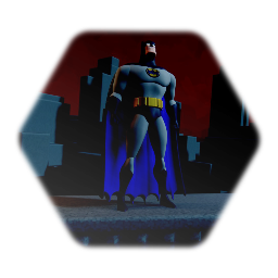 Batman The Animated Series Sculpt (Rigged)