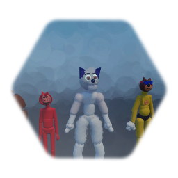 Some of my characters dressed up for Halloween