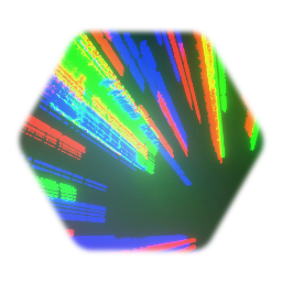 Glitchy Space Sky