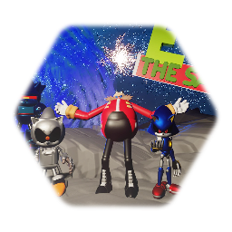 Ets ultimate nightmare (Dr Eggman, Metal sonic‘s)