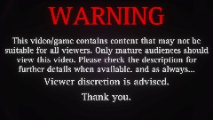 SML Reuploaded WARNING Screen