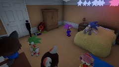 AY | Sonic and Amy Rose Bedroom