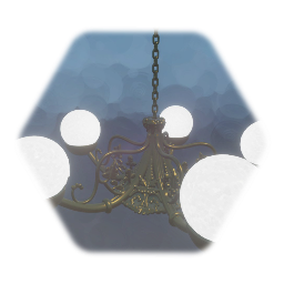 Art Nouveau Chandelier