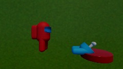 Among us green screen 3