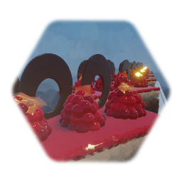 Raspberry Patisserie on a Platter