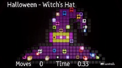 Rolling Cubes - Halloween Witch's Hat