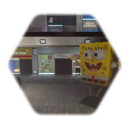 SPONGBOB statue