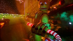 Springbonnie Christmas 3d Render