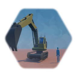 パワーショベル　excavator