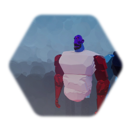 Marlon Emran and scarlet Bouncer Hectors