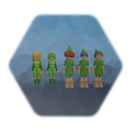 Elf collection - The Legend of Zelda: Ocarina of Time