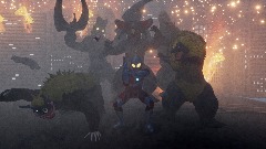 Ultraman Origins menu lose