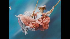 Girl in Pink (After Fragonard)
