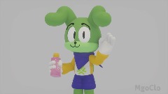 Wooly tries pink sauce