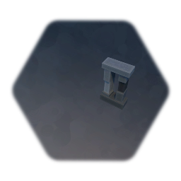 Low-poly Castle Window