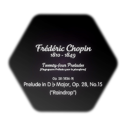 <uimusic> Prelude Db Major (Raindrop) - Frédéric Chopin