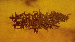 City over the skies (1% graphics challenge)