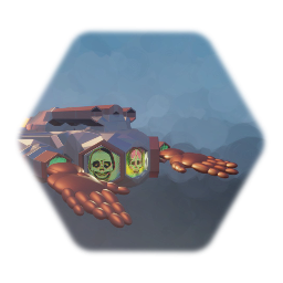 Spaceship With Hands