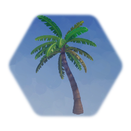 Pirate Cove - Palm with animated leafs