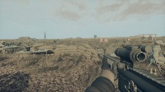 PVT. Preston at the Shootingrange