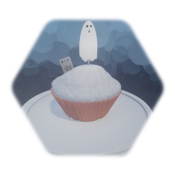 Ghost Cupcake