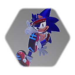Stylized Classic Sonic