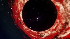 Giant black hole eat galaxie!?