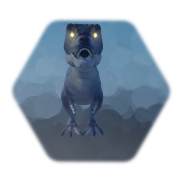 Remix of Tyrannosaurus Puppet Colored