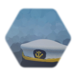 Vacation simulator captain hat