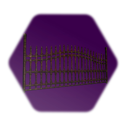 Iron Fence Piece