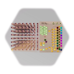 512 Byte Sculpt Label Encoded RAM