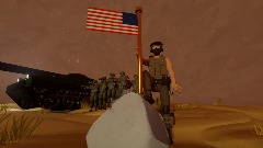 Veteran's day scene