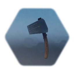 Cartoony Axe