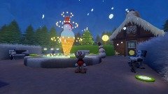 Cuphead adventure navideña