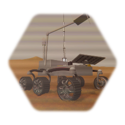 Mars rover without charge