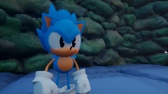 Sonic in MYSTIC CAVERNS