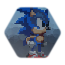 Sonic 1 genesis idle sprite