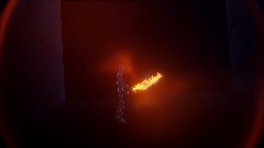 Fire sword animation test