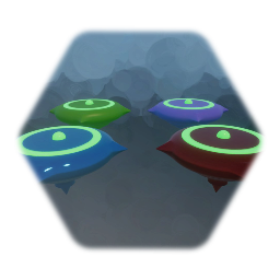 Spinning Battle Tops - 4 Pack