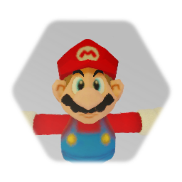 Low poly Mario Wip