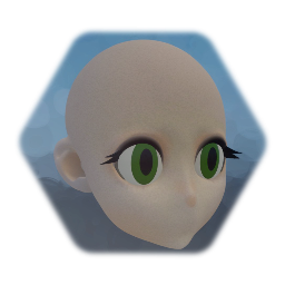 Anime/Manga Girl Head Base