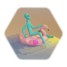 Flamingo Float