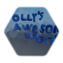 Olly's awesome World logo