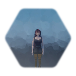 Pretty Japanese GirlLittle Black Dress