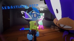 Sebastian's room (Dreams animation)