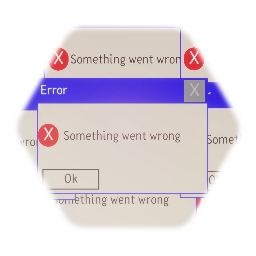 Broken computer effect